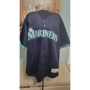 Vintage Majestic Seattle Mariners GARCIA #34 Baseball Jersey